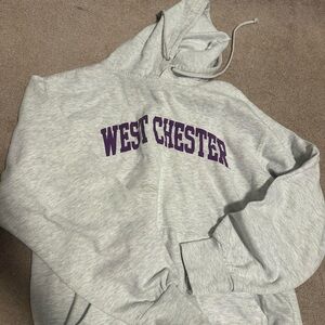 West Chester Gray Hoodie Sweater